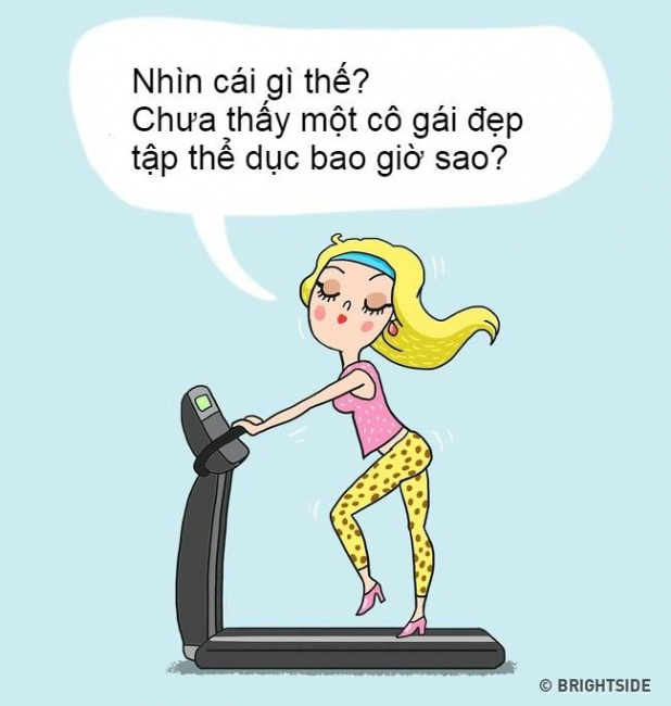 tập thể hình, thể hình hài hước, tin tức thể hình, 11 kiểu con gái ở phòng tập gym kiểu gì cũng gặp 1 lần