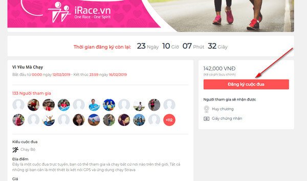 kiến thức chạy bộ, hướng dẫn đăng ký tài khoản irace.vn để tham gia chạy bộ online