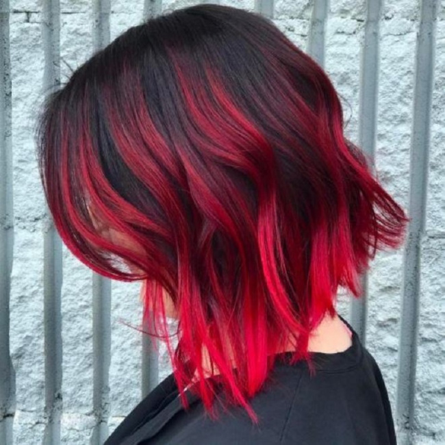 kiểu tóc, top 9 kiểu tóc nhuộm màu đỏ lửa khiến bạn không thể rời mắt