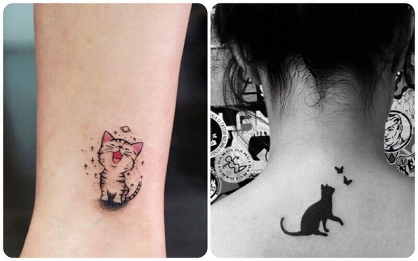 hình xăm con mèo: ý nghĩa, tattoo con mèo đẹp
