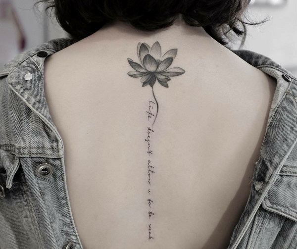 hình xăm hoa sen: ý nghĩa, tattoo hoa sen đẹp nhất