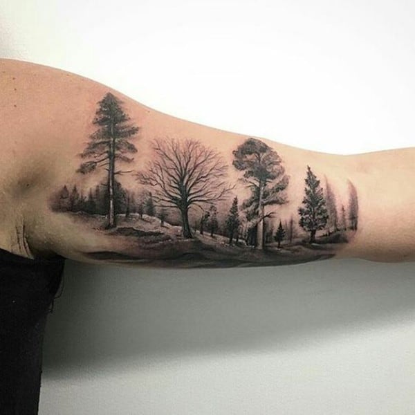 Hình xăm Cây rừng cây  là một  Micae Tattoo  Piercing  Facebook