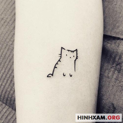 GIẢI MÃ Ý NGHĨA ĐÁNG YÊU VỀ HÌNH XĂM CON MÈO  TATTOO GÀ