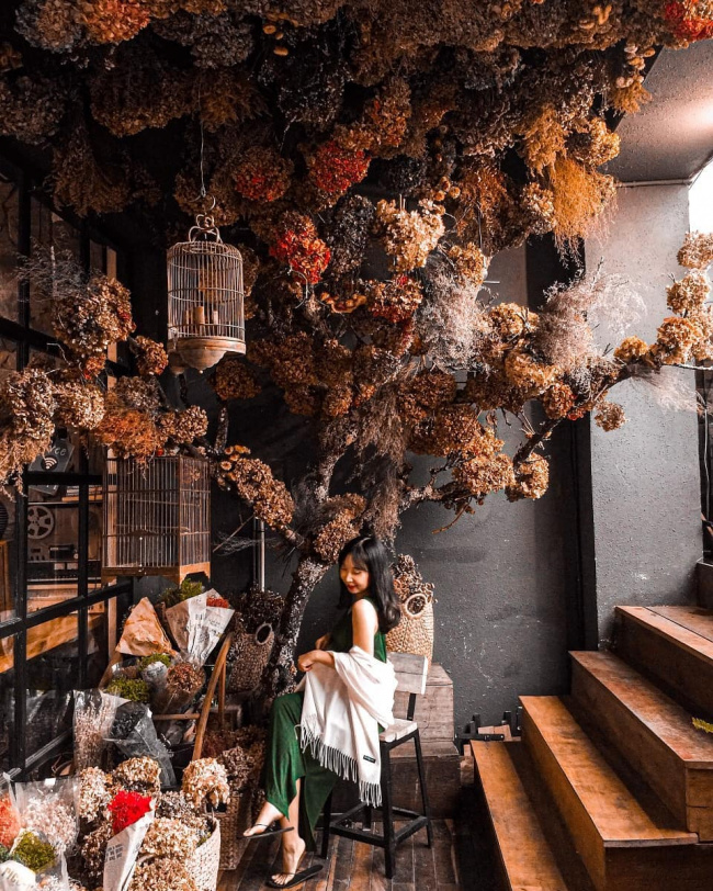 top 5 quán cafe đà lạt ngập tràn hoa đẹp lãng mạn