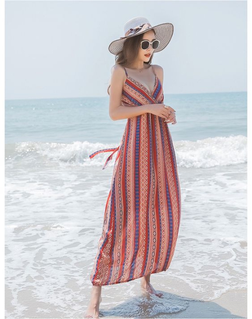 Thế nào là mẫu váy đi biển 2022 phù hợp với mùa hè rực rỡ? Bống Maxishop