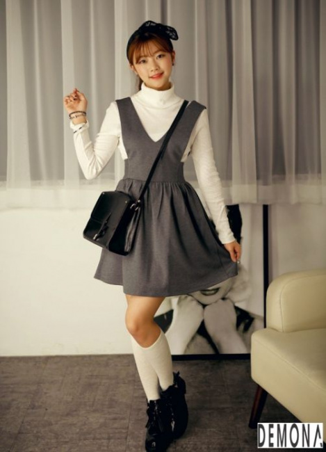 Yếm Váy Jean Dài Hàng Dày Dặn Loại 1 Phong Cách Hàn Quốc Yếm Jean Cao Cấp  yem26601 - MixASale