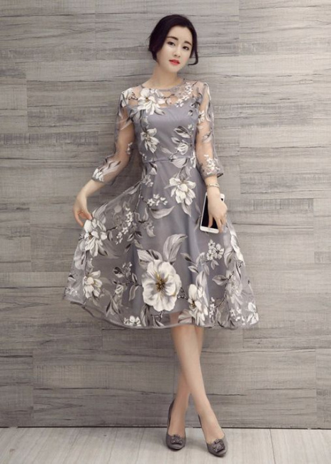 200+ mẫu váy đầm voan đẹp nhất phong cách hàn quốc