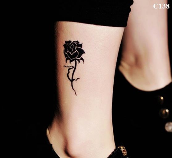 Hình xăm Hoa Hồng (0161) tại ĐỖ NHÂN TATTOO | Rose neck tattoo, Best neck  tattoos, Neck tattoos women
