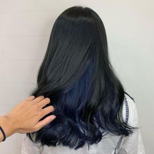 20 màu nhuộm tóc xanh đẹp nhất (hot trend)