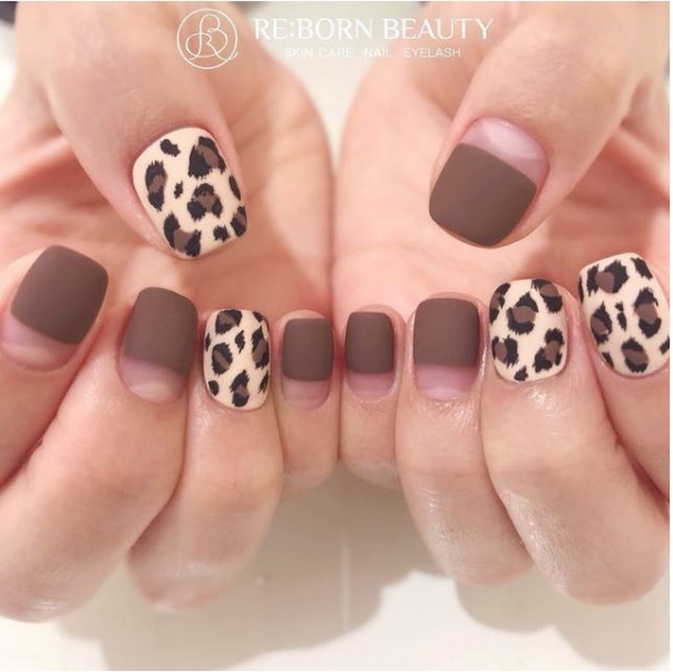 Mẫu nails họa tiết da beo đẹp ấn... - FOY Beauty & Nails | Facebook