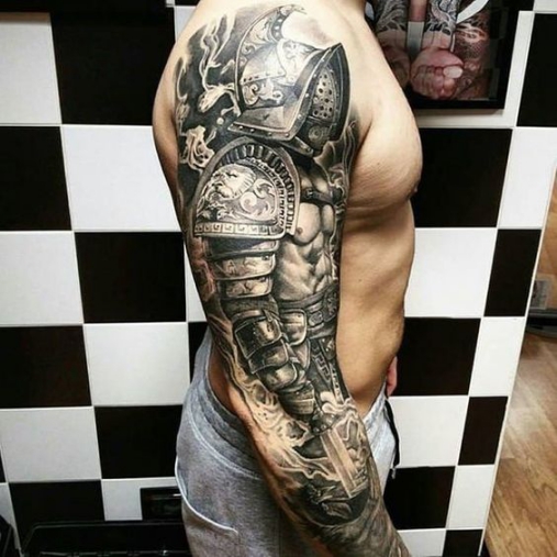 55 hình xăm full ở tay đẹp nhất (chuẩn tattoo)