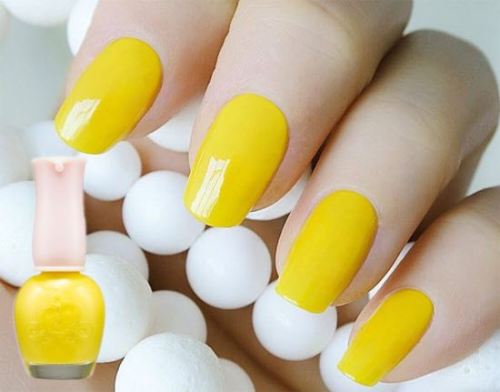 30+ ý tưởng về những mẫu nail màu vàng cực đẹp hot trend
