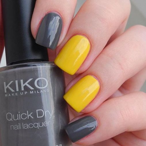 30+ ý tưởng về những mẫu nail màu vàng cực đẹp hot trend