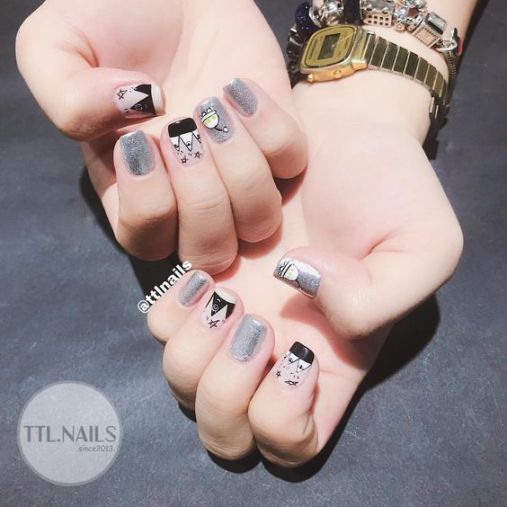 #35 mẫu nail xinh cực đẹp giúp nàng thu hút mọi ánh nhìn