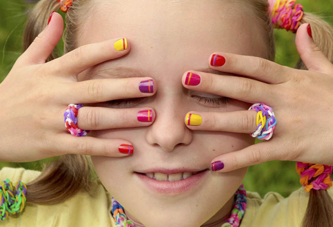 nail đẹp, 10 mẫu nail đẹp cho bé gái dễ thương yêu thích nhất