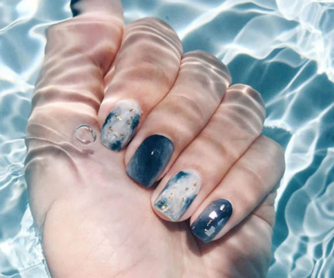 nail đẹp, top 10+ mẫu sơn móng tay màu thạch đẹp hot trend hiện nay