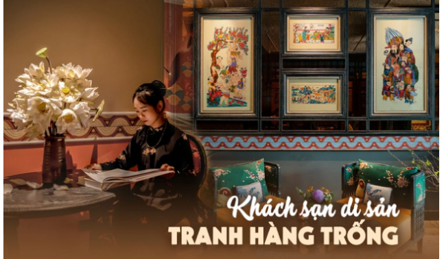 hang trong painting, hanoi, heritage hotel, inside the only “heritage hotel” that owns the largest hang trong painting: reconstructing the unique beauty of ancient thang long