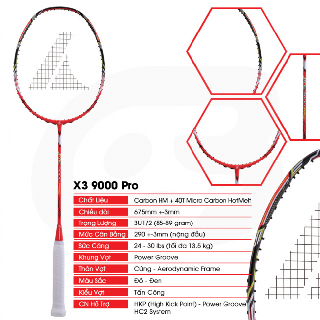 vợt cầu lông cao cấp thương hiệu prokennex đáng mua nhất