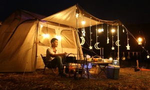 camping, ha giang tourism, hoang su phi, suoi thau, camping in suoi thau steppe