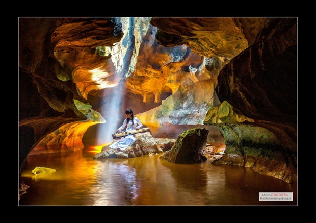 caves, land kien giang, limestone mountains, ninh binh, the mysterious cave is like a gate to another world little known in kien giang