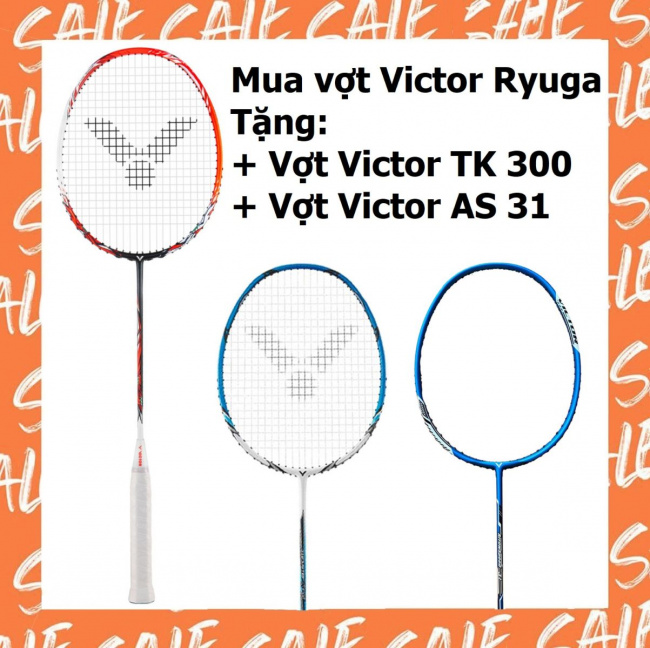 combo vợt cầu lông victor đáng mua nhất