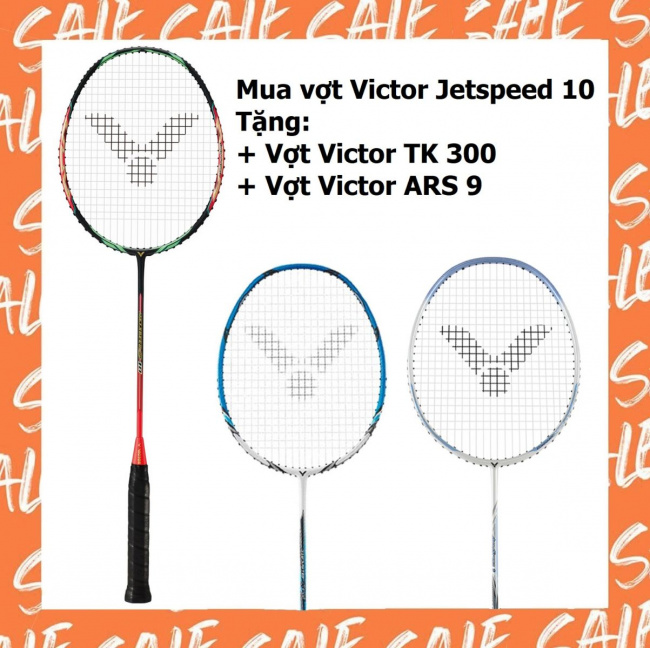 combo vợt cầu lông victor đáng mua nhất