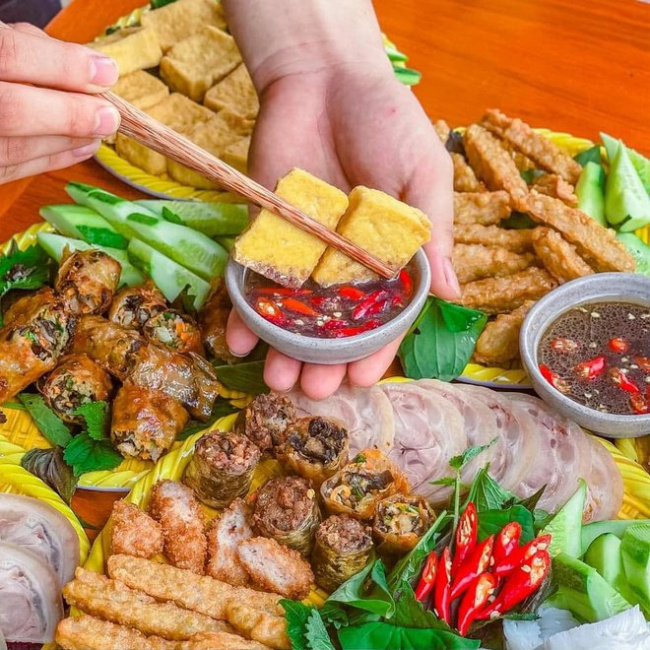 side dishes, vermicelli with shrimp paste, after bean vermicelli, there are more hanoi specialties that make ho chi minh city cuisine “wake up”