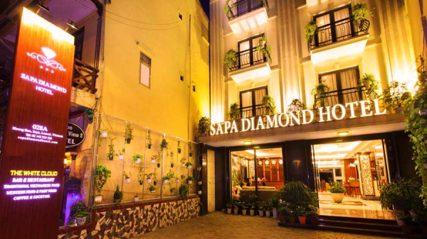 review sapa diamond hotel 3 sao giữa thung lũng mường hoa