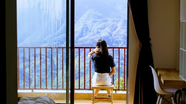 review khách sạn roxana sapa hotel 3 sao view núi rừng siêu đẹp