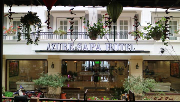 azure sapa hotel: khách sạn kiến trúc pháp cổ 4 sao đẳng cấp