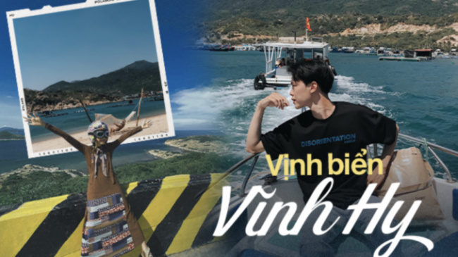 ninh thuan tourism, the most beautiful bay in the country, vinh hai, vinh hy bay, spend a full day visiting vinh hy bay, which is known as one of the four most beautiful bays in vietnam