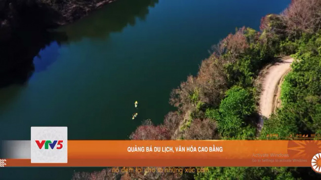 artificial lake, cao bang, culture, diversity, tourism, the artificial lake in cao bang is known as the ‘fairy scene’, once appeared in the province’s tourism promotion film
