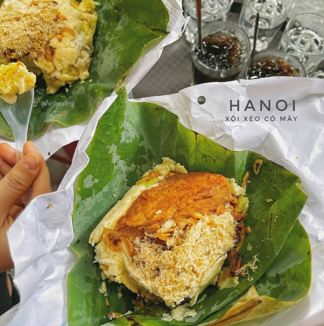 foreign tourists, foreigners, hanoians, xoi xeo, xoi xeo – an idyllic but attractive breakfast gift in hanoi, especially when the monsoon comes