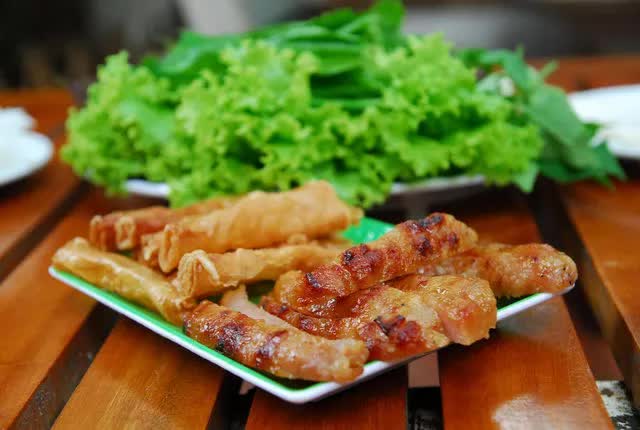 hanoi cathedral, local people, main ingredients, special features, ninh hoa grilled spring rolls: a gift from the countryside, unforgettable taste