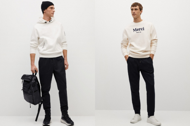 gợi ý các tips phối đồ với áo hoodie cực chất cho nam và nữ từ mango
