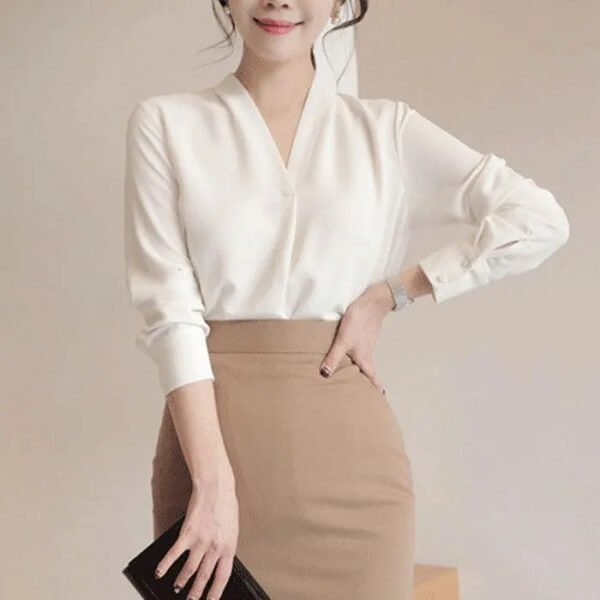Top 10+ Chân Váy Ôm Lưng Cao Đẹp Chuẩn Công Sở Hàn Quốc