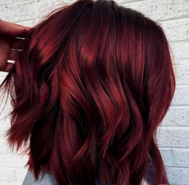 kiểu tóc, 7 kiểu tóc nhuộm màu đỏ nâu cuốn hút khiến các nàng mê mẫn