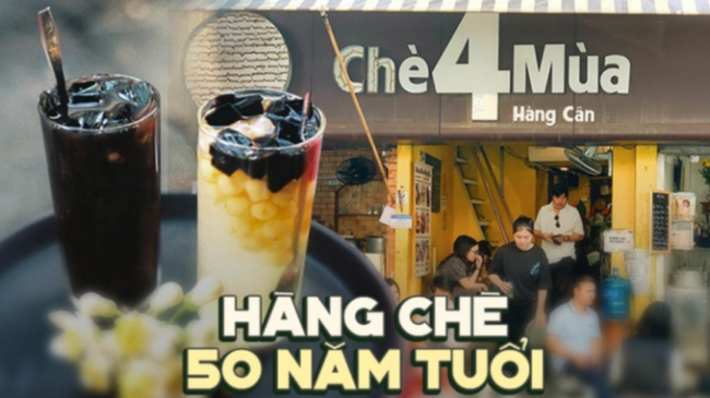 50 years, hanoi, sweet soup, tradition, how is the 50-year-old sweet soup shop associated with generations of people in the capital now?