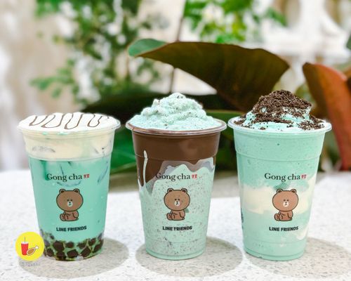 mint choco lừng danh của gong cha có mặt tại việt nam