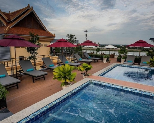 top 10 khách sạn giá rẻ nhất tại phnom penh, campuchia