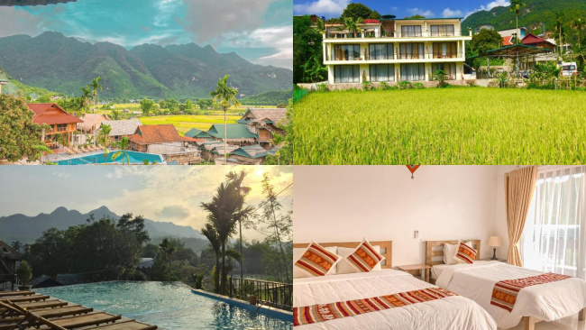 top 10 khách sạn hòa bình giá rẻ, view rừng núi, thung lũng