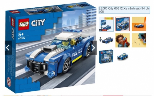 top 5 lego city giá rẻ, chất lượng tốt, được nhiều trẻ em yêu thích nhất