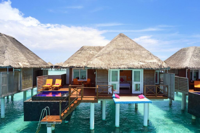 sun siyam vilu reef maldives – resort thiên đường nơi ninh dương lan ngọc và gia đình đã chọn để nghỉ dưỡng