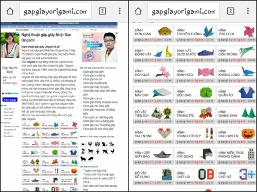 top 5 trang web hướng dẫn xếp giấy origami tốt nhất