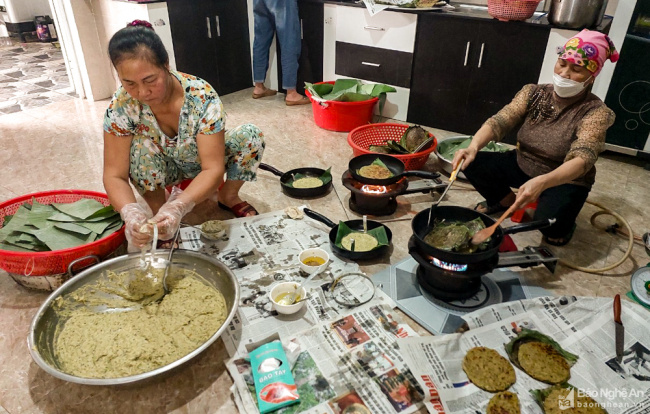 hung dao commune, hung nguyen specialties, tan nhuong village, the ‘hunger relief’ dish once in nghe an village became a specialty that could not be sold in time