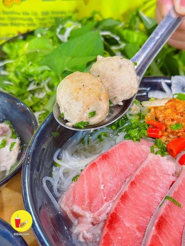 đi vũng tàu nhất định phải ghé bún cá ngừ sashimi độc lạ, bao ngon bao ghiền