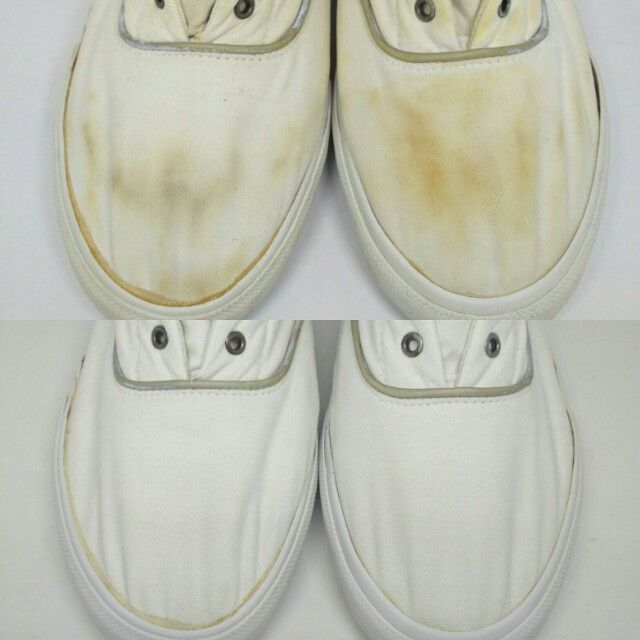 cách tẩy giày trắng bị ố vàng và nguyên nhân cần tránh