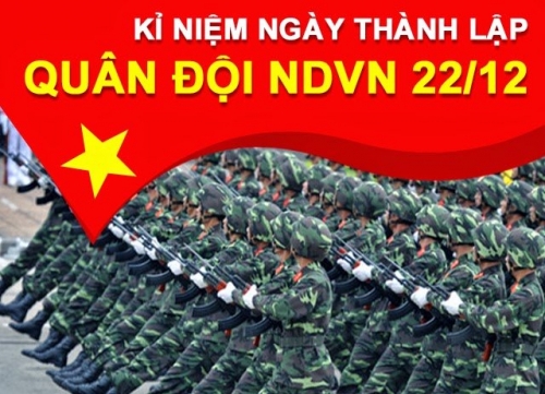Top 10 Lời chúc ngày thành lập Quân đội Nhân dân Việt Nam 22/12 hay nhất