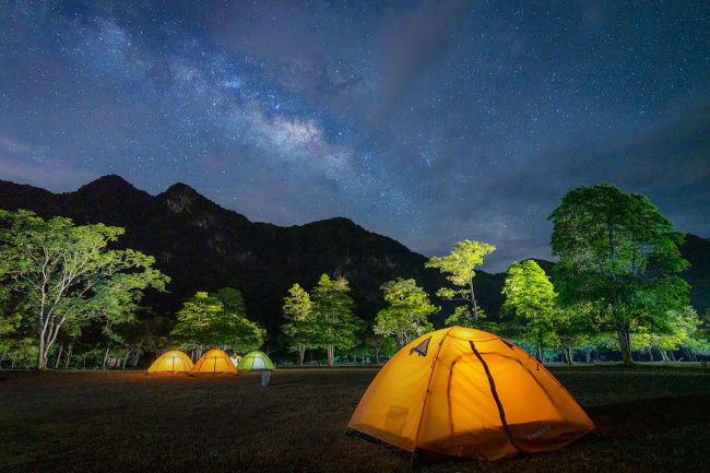 bucket-list địa điểm cắm trại gần hà nội cho campers miền bắc