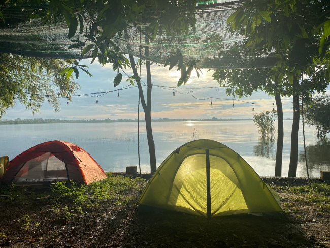 camping hồ trị an 1n1đ trải nghiệm hồ xanh nắng vàng ngay cạnh sài gòn